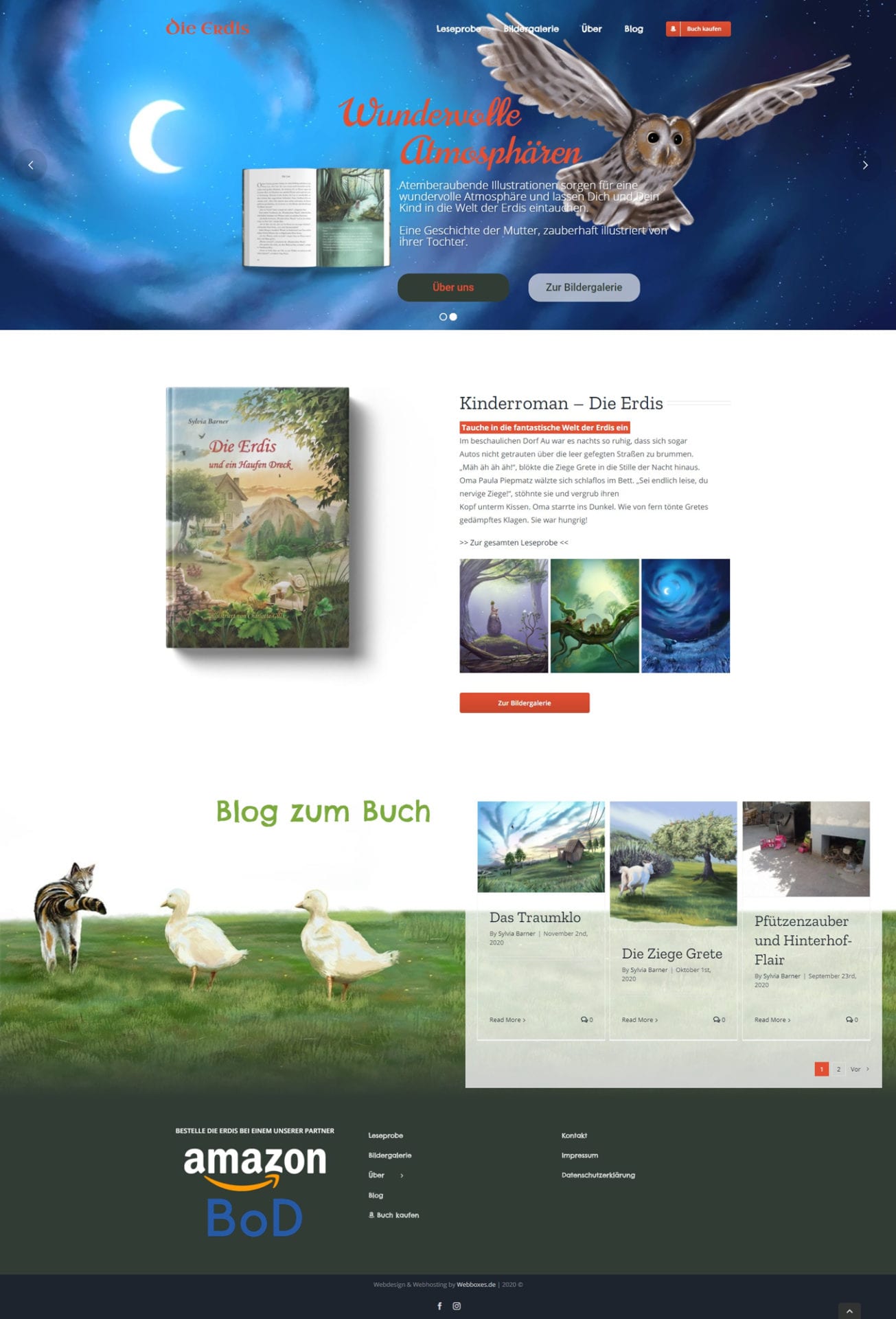 die-erdis.de Webboxes Business Website Screenshot