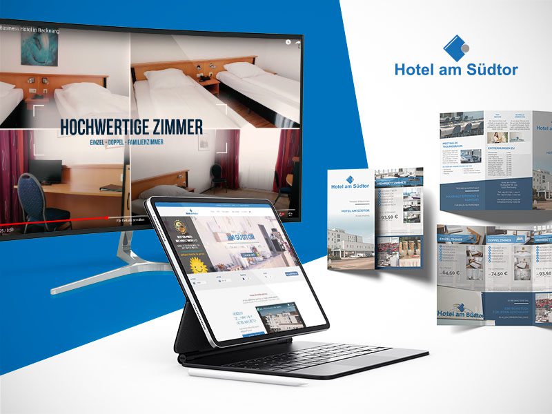 Video, Website und Flyer von Webboxes für das Hotel am Südtor